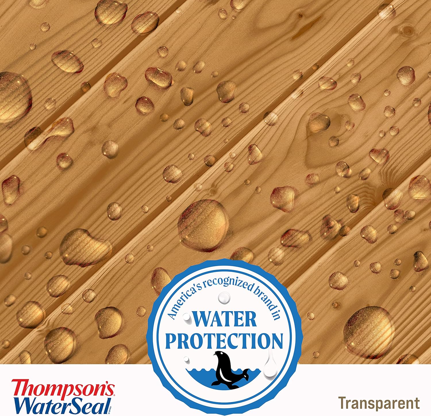 Thompson??s WaterSeal Transparent Waterproofing Wood Stain and Sealer, Harvest Gold, 1 Gallon - Image 6