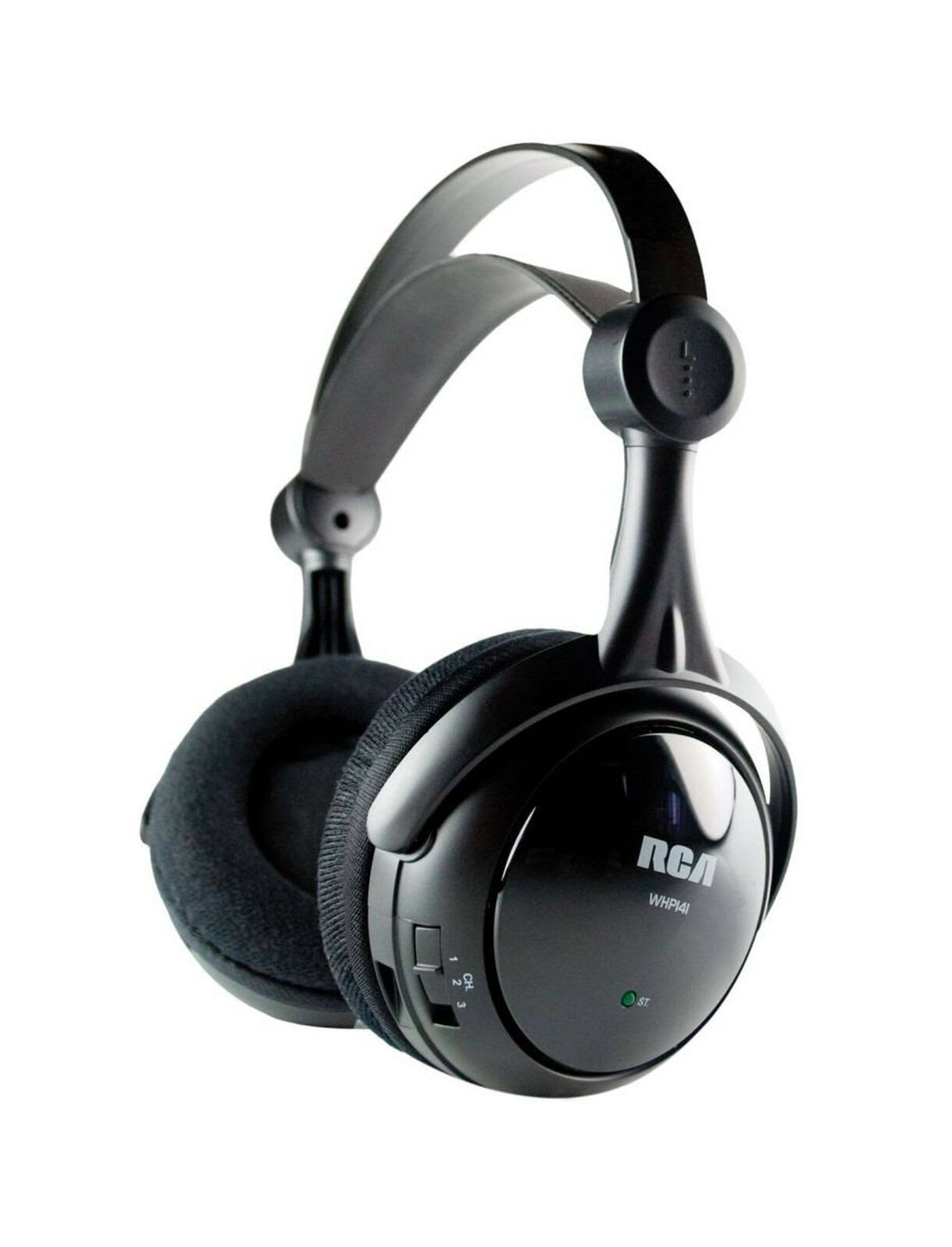 RCA Whp141b 900MHz Wireless Stereo Headphones