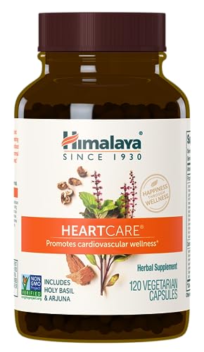 Himalaya HeartCare for Daily Wellness, 720mg, 120 Capsules, 1 Month Supply