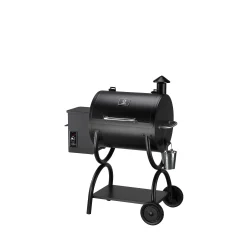 Alternative view of Z Grills ZPG-550A 590 Sq. in. Wood Pellet Grill and Smoker 7-in-1 BBQ in Black