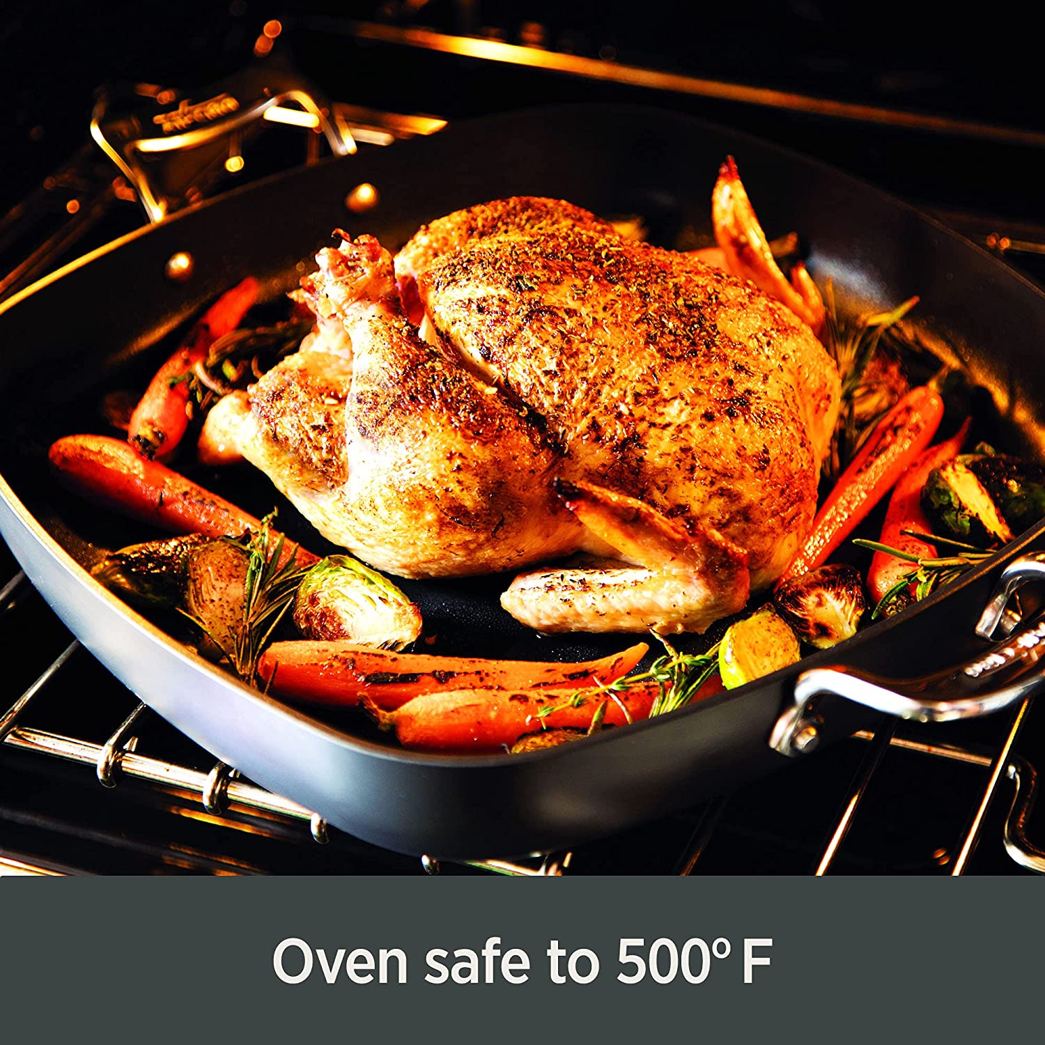 All-Clad H9112S64 Essentials Nonstick Hard Anodized 8.5 and 10.5-inch Fry Pans?? 2 Piece?? Grey - Image 7