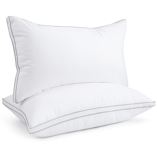 viewstar Bed Pillows King Size Set of 2, Hotel Quality, Down Alternative Big Pillow for Back, Stomach or Side Sleepers, Firm - Image 57