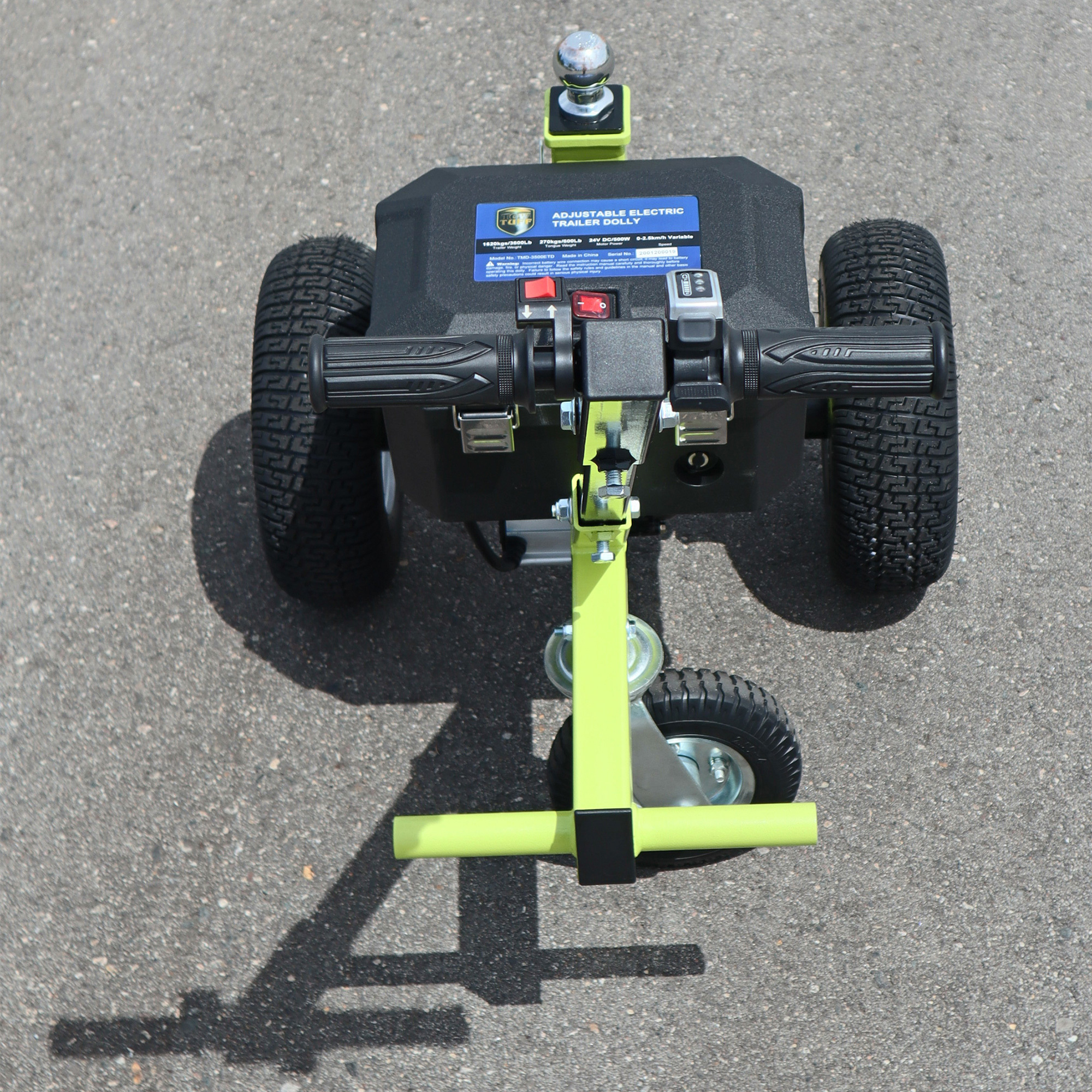Tow Tuff Electric Trailer Dolly, Model# TMD-35ETD8 - Image 8