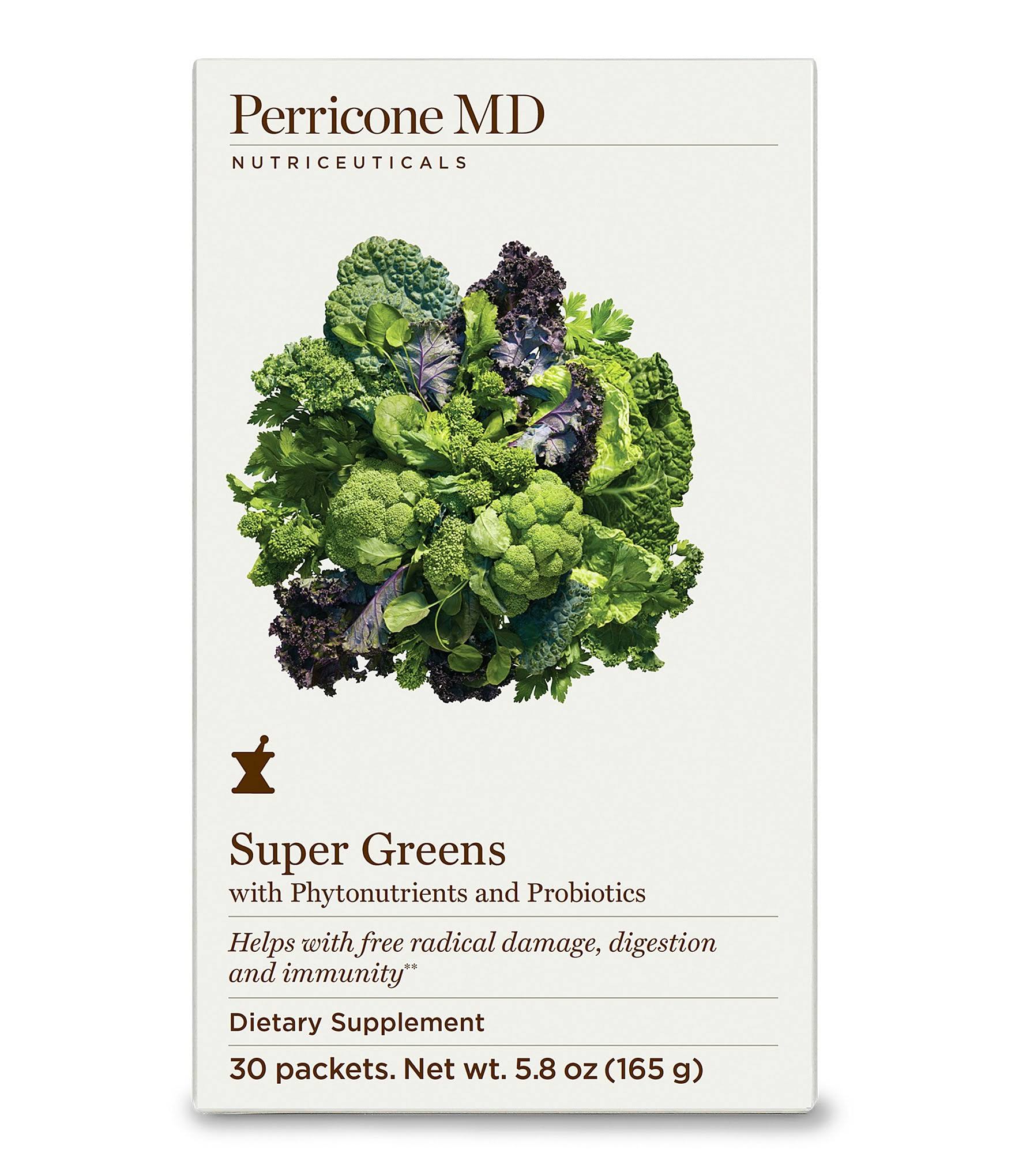 Perricone MD Super Greens Dietary Supplement – 30 Packets