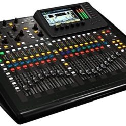 BEHRINGER, X-32 Compact 40-Input 25-Bus Digital Mixing Console with 16 Programmable Midas Preamps Black, (X32COMPACT)