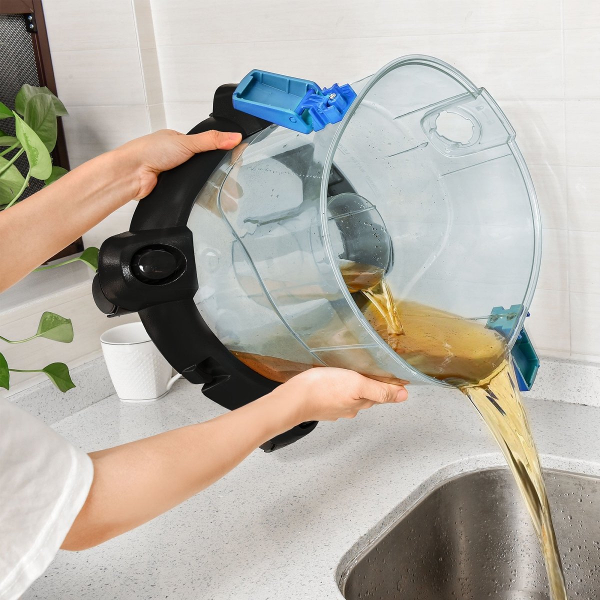 Water Filtration Vacuum Cleaner, Blue - Image 7