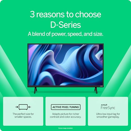 VIZIO 24-inch D-Series Full HD 1080p Smart TV with Apple AirPlay and Chromecast Built-in, Alexa Compatibility, D24f-J09, 2022 Model - Image 5