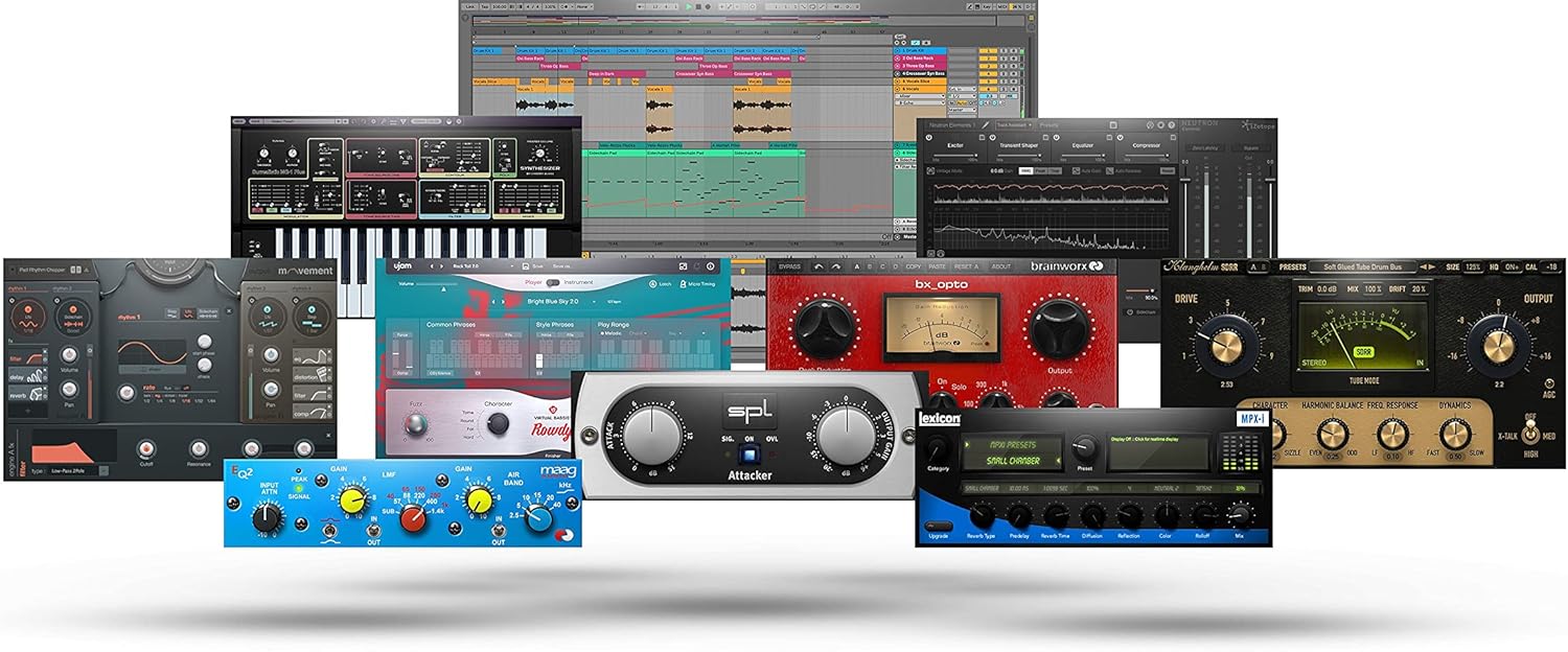 Presonus AudioBox 96 Studio Audio Interface with Creative Software Kit and Studio Bundle and Eris E3.5 Pair Studio Monitors and Adjustable Boom Arm Kit + HD7 Headphones - Image 5