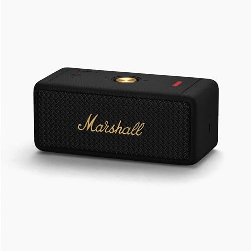 Marshall Emberton II Portable Bluetooth Speaker, Black & Brass - Image 28