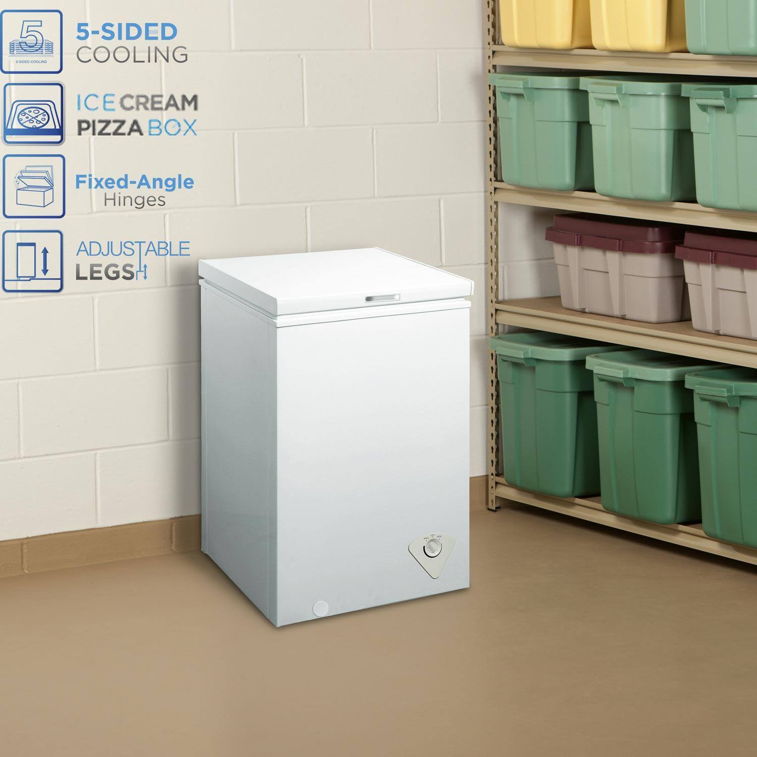 Arctic King Chest Freezer, 3.5 Cu ft - Image 6