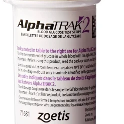 AlphaTRAK 2 Blood Glucose Test Strips 50 Count