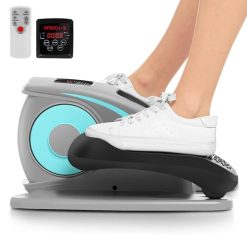 ANCHEER Under Desk Elliptical Machine – Quiet Pedal Exerciser for Seniors, Office & Home, Low-Impact Seated Leg Workout Equipment, Smart LCD Display, Remote Control