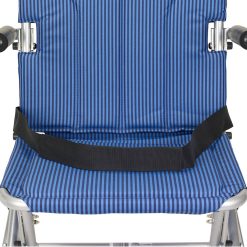 Alternative view of Drive Medical SL18 Super Light Foldable Wheeled Transport Chair with Carry Bag