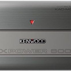 Kenwood KAC-M3001 600W Class D Monoblock Compact Digital Car/ATV/Marine Certified Amplifier