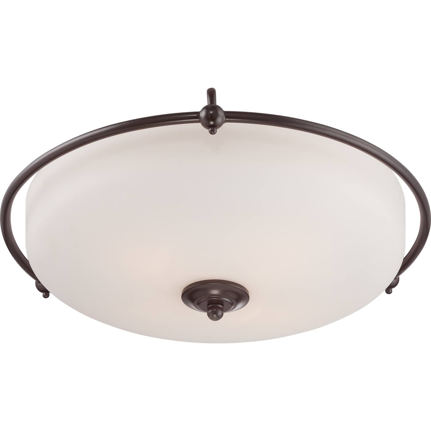 Quoizel GF1621PN Griffin Flush Mount Light, Palladian Bronze - Image 2