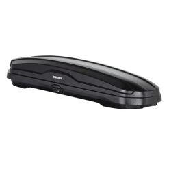 Yakima Roof Cargo Carrier, Vehicle Rooftop Hard Shell Travel Storage Box with SKS Lock, SkyBox NX XL, 18 Cubic Feet, Black