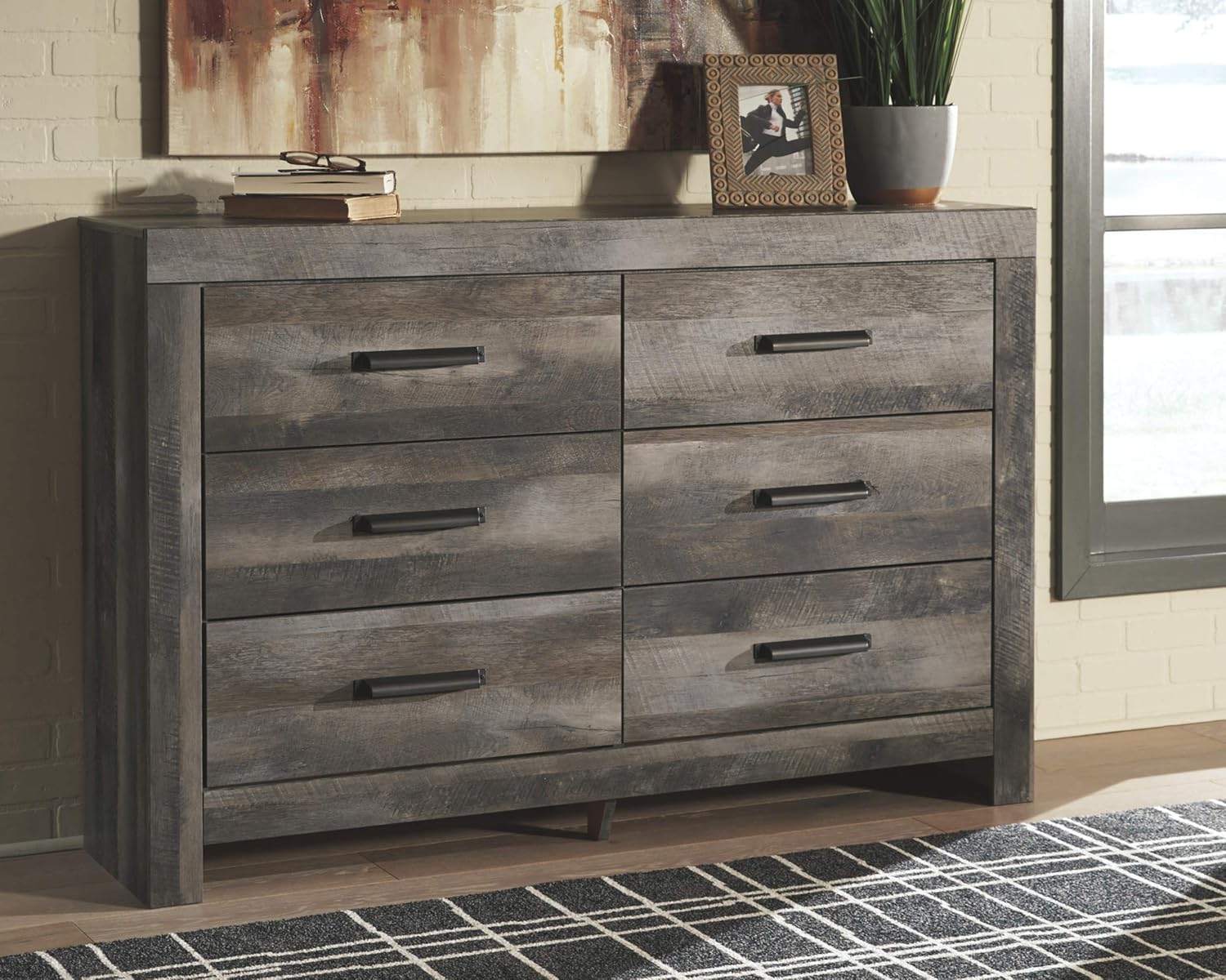 Signature Design by Ashley Wynnlow Dresser, Gray - Image 2