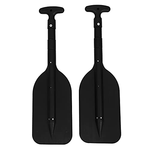 2Pcs Telescopic Kayak Paddle Rafting Boat Paddle Canoe Oars Plastic Aluminum Alloy Boat Oars - Image 2