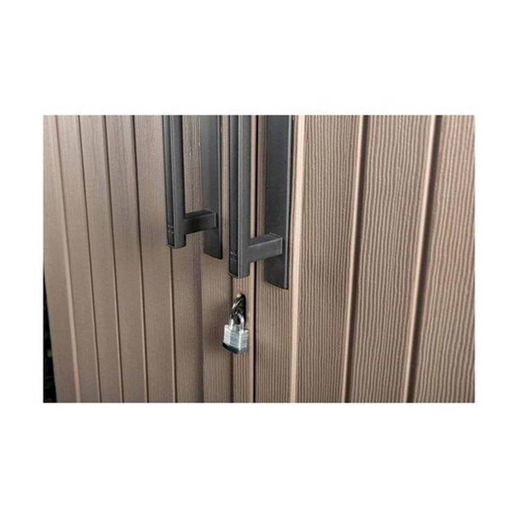 Rubbermaid Large Vertical 52 cu.ft. Outdoor Storage Building Shed - Image 4