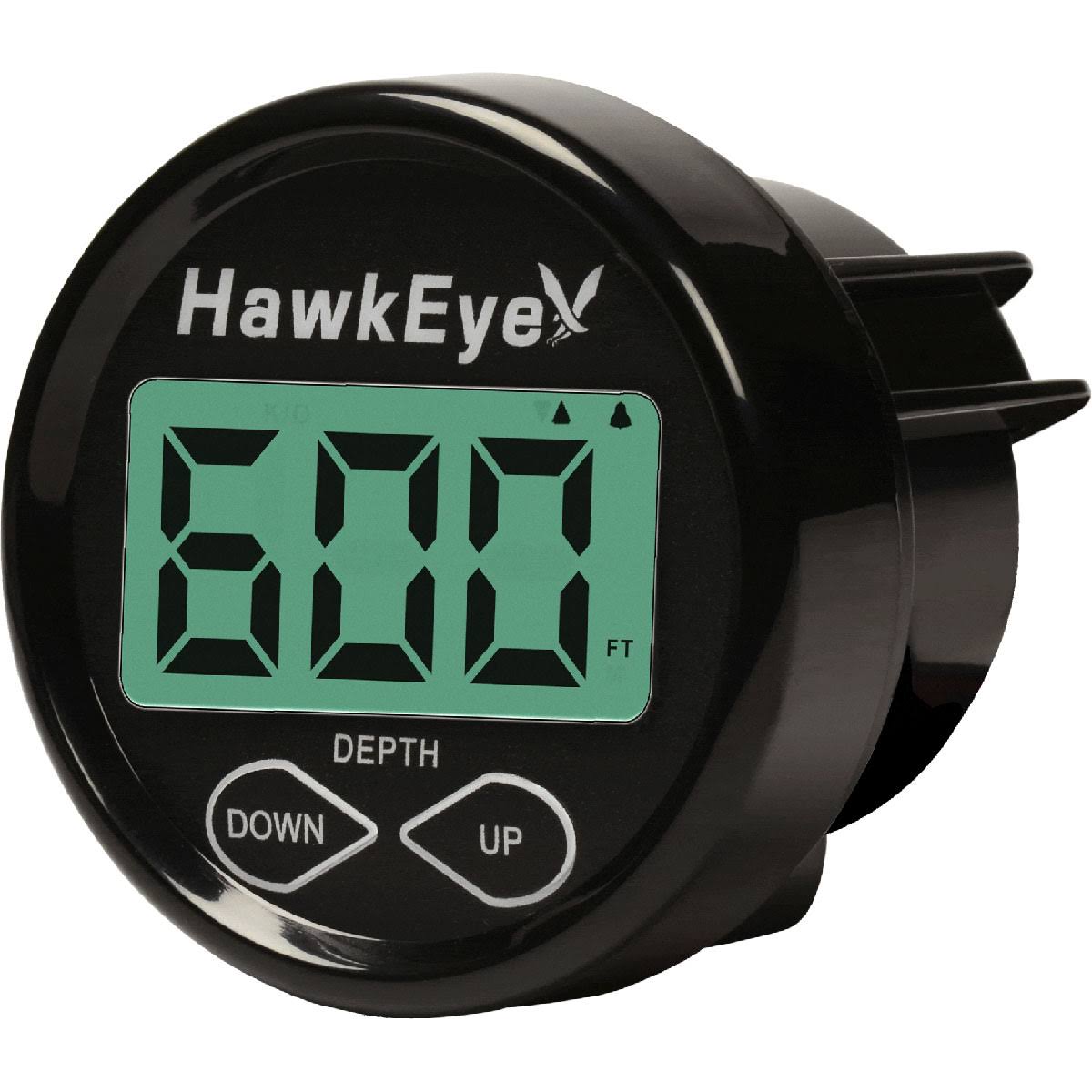 Hawkeye DT1B Softglow LCD Boat Mount Depth Sounder – Black/White - Image 2