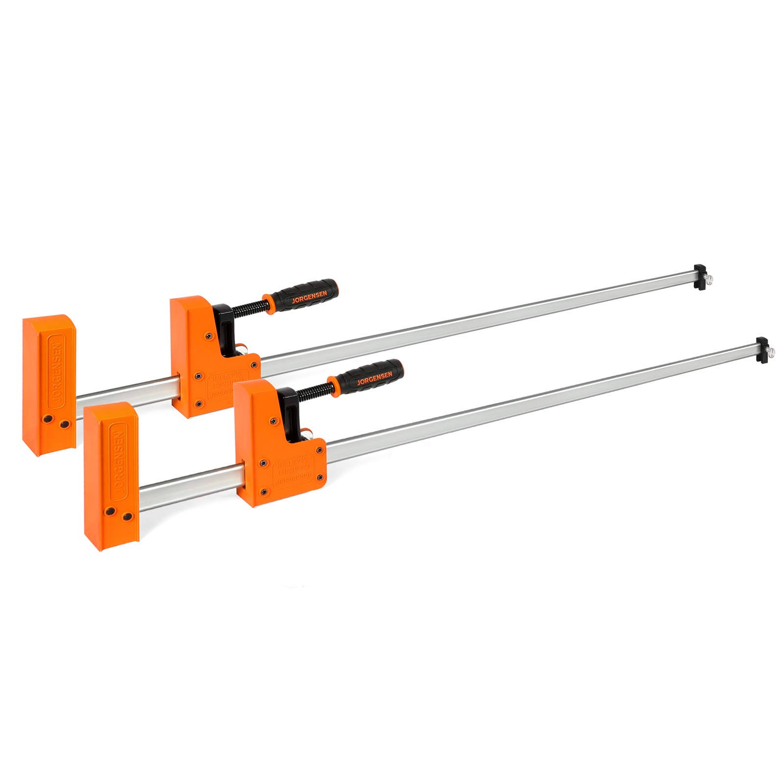 Jorgensen 48-Inch Bar Clamps, 90??Cabinet Master Parallel Jaw Bar Clamp Set, 2-Pack