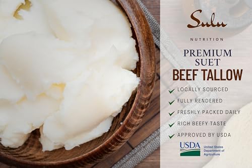 100% Pure Rendered NON GMO Beef Tallow-Food Grade- 7LBS - Image 4
