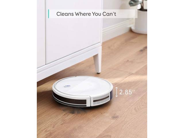 Eufy RoboVac 11S MAX Robotic Vacuum – Bagless – White - Image 3