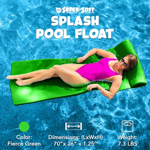 TRC Recreation Foam Swimming Pool Float, Floating Water Lounger, Splash 1.25?? - Image 19