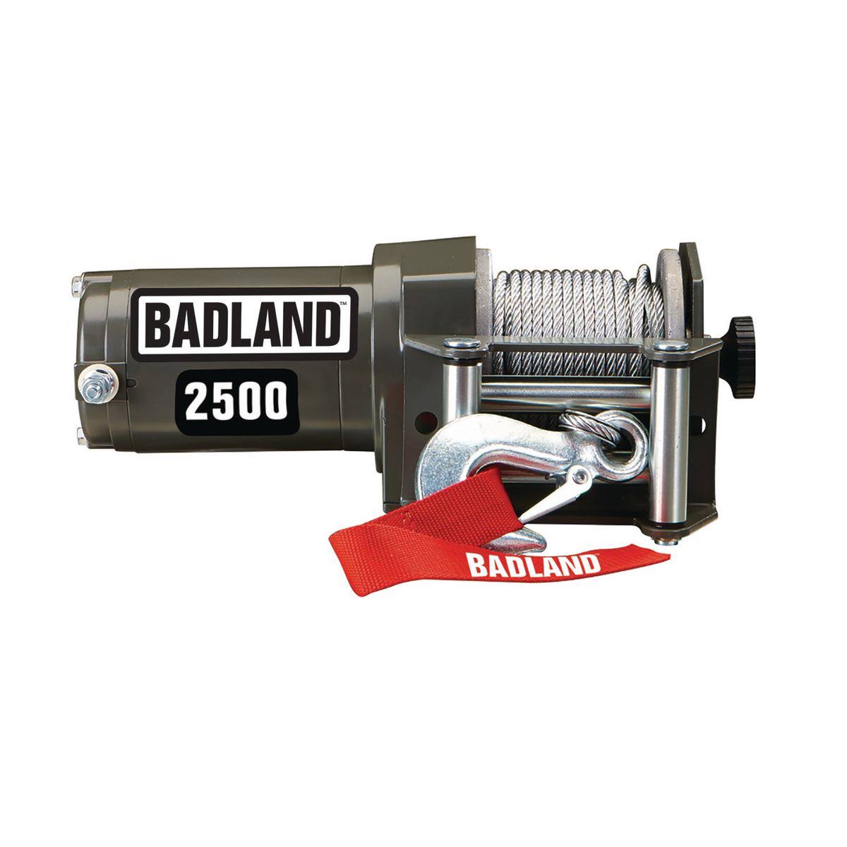 Badland 2500 lb. ATV/Utility Electric Winch with Wireless Remote 61258