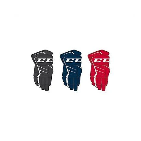 CCM JetSpeed FT350 Hockey Gloves – Senior – Navy/White – 15.0×22 - Image 4