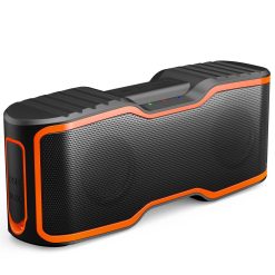 AOMAIS Sport II Portable Wireless Bluetooth Speakers 4.0 Waterproof IPX7, 20W Bass Sound, Stereo Pairing, Durable Design Backyard, Outdoors, Travel,