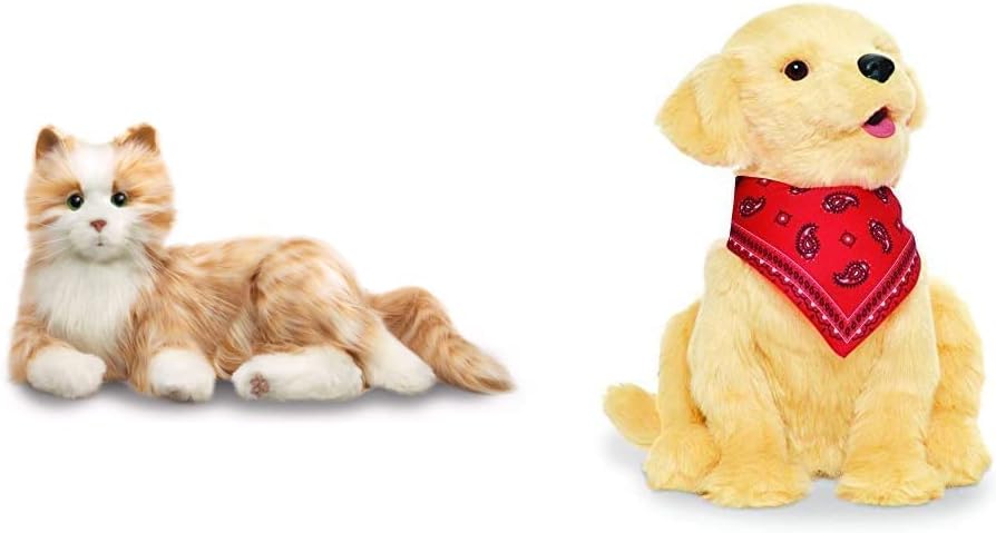 JOY FOR ALL – Orange Tabby Cat – Interactive Companion Pets – Realistic & Lifelike - Image 2