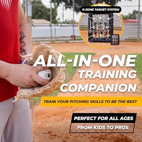 ALAGPRO? The Original 9 Hole Pitching Net with Strike Zone Pocket | Pitching Target for Baseball & Softball Pitchers - Image 23