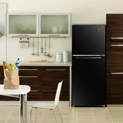 Alternative view of 2025 Magic Chef HMDR1000BE Top Freezer Refrigerator in Black 10.1 Cu. ft.