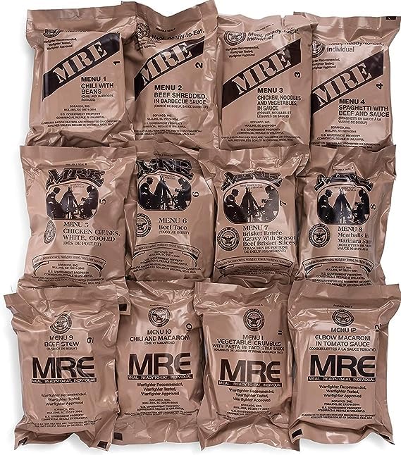 2027 Inspection Dated MRE (Meals-Ready-To-Eat) Case ?C Military MRE Random Case A or B - Image 4
