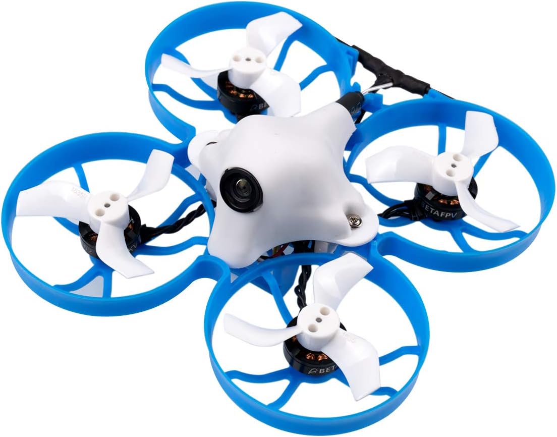 BETAFPV Meteor75 1S Brushless Whoop Drone TBS Crossfire with BT2.0 Connector F4 AIO 1S FC VTX 18000KV 1102 Motor C02 Camera for Tiny Whoop Micro FPV Racing Whoop Drone Quadcopter