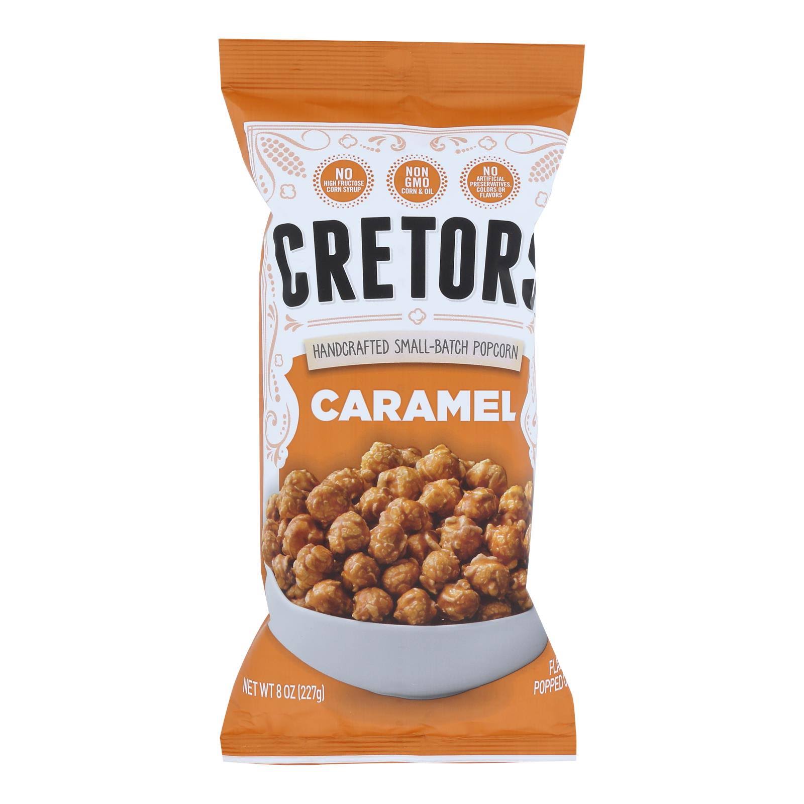 GH Cretors Popped Corn, Caramel – 12 pack, 8 oz