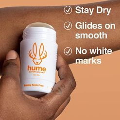 Alternative view of Hume Supernatural Aluminum Free Deodorant for Women & Men – Safe for Sensitive Skin – Probiotic, Plant-Based, Baking Soda Free, Aloe, & Cactus Flower, Anti Sweat, Stain & Odor – Amber Woods, 3-Pack