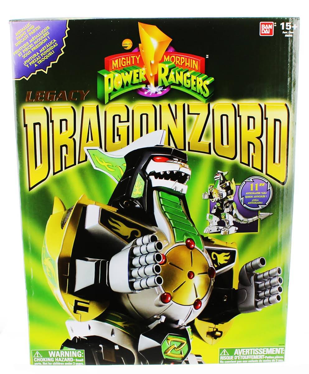 Power Rangers Legacy Green Dragonzord Action Figure - Image 8
