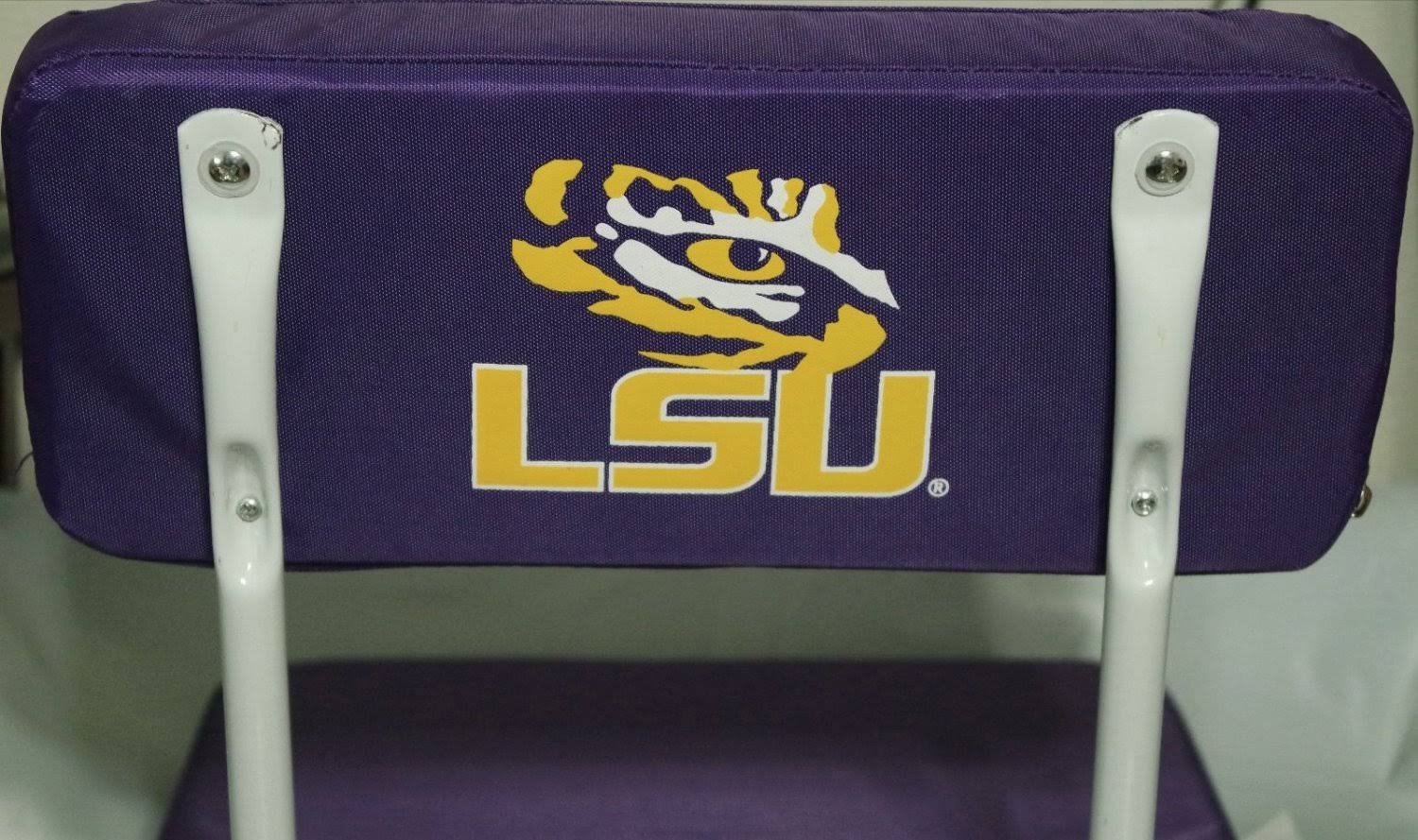 LSU Tigers Hardback Stadium Seat - Image 4