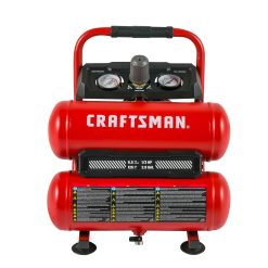 Alternative view of Craftsman 2 Gal Twin Stack Portable Air Compressor 125 PSI 0.3 HP