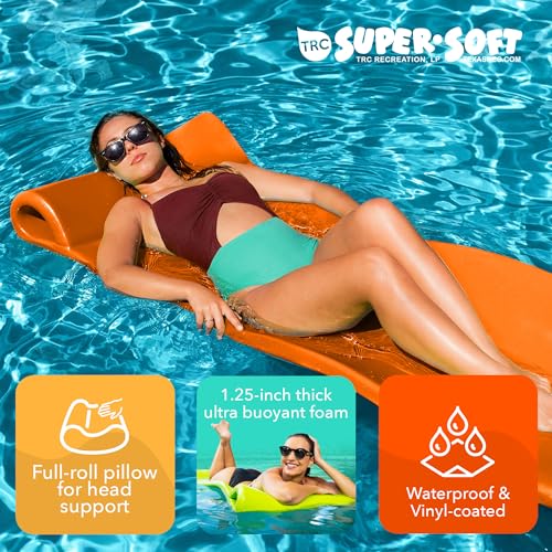 TRC Recreation Foam Swimming Pool Float, Floating Water Lounger, Splash 1.25?? - Image 68