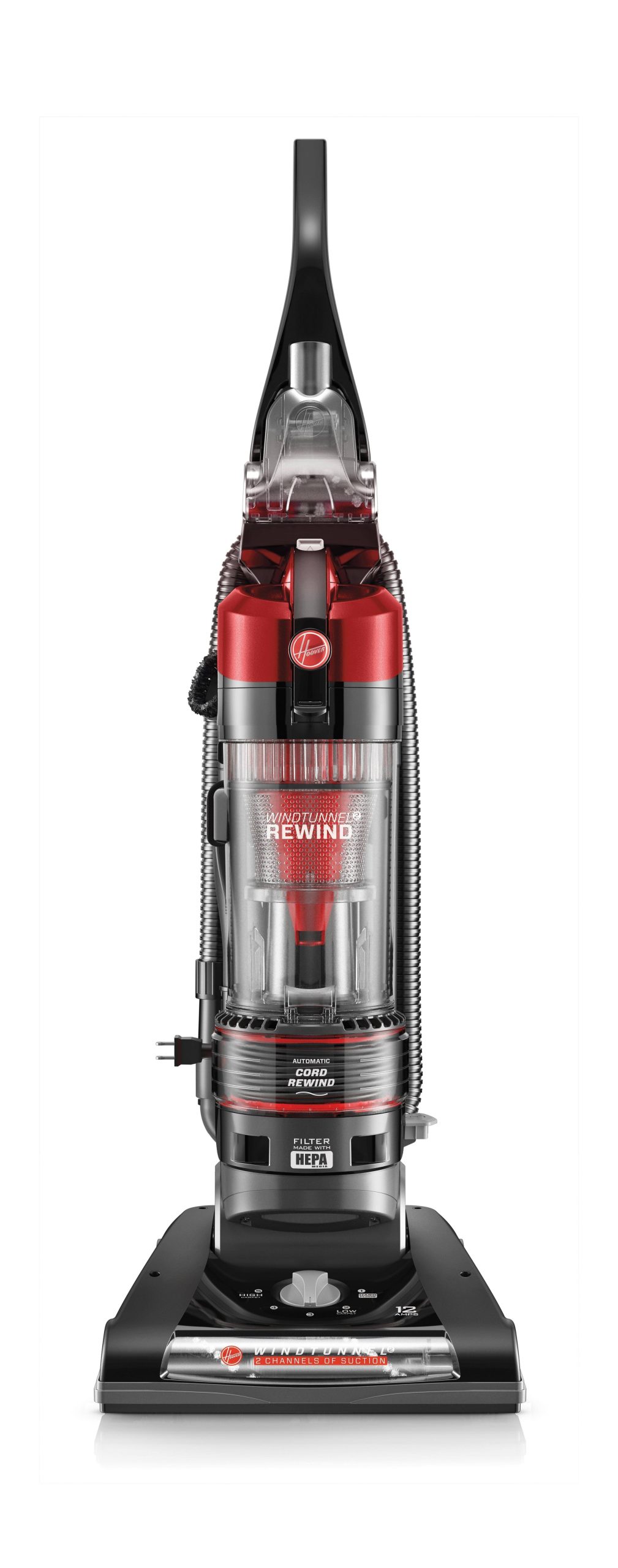 Hoover Windtunnel 2 Rewind Bagless Upright Vacuum UH70821PC