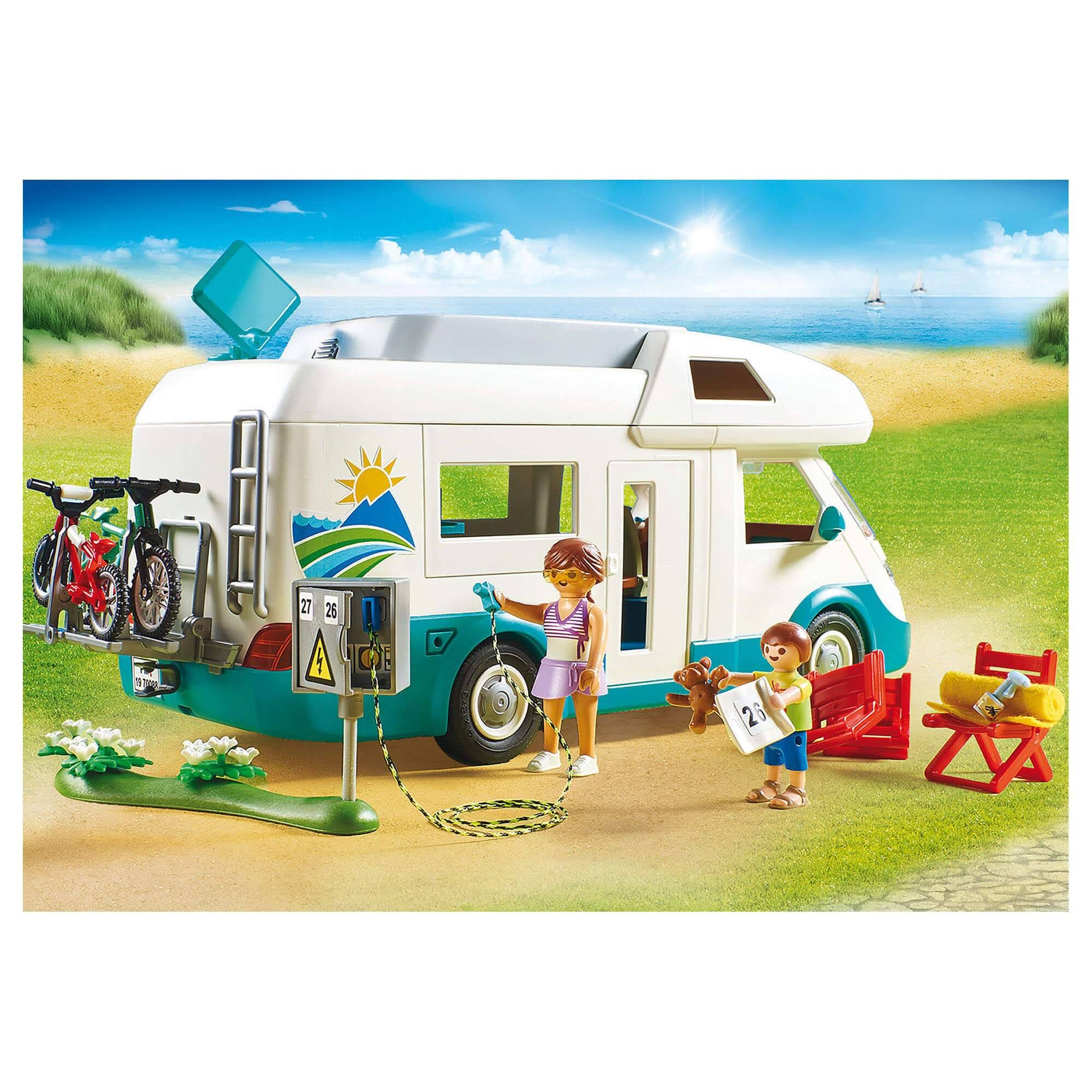 Playmobil 70088 Family Camper - Image 5