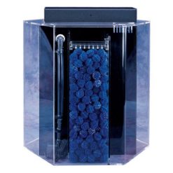 Clear-for-Life 35 Gallon Hexagon UniQuarium Size: 35 gal, Blue