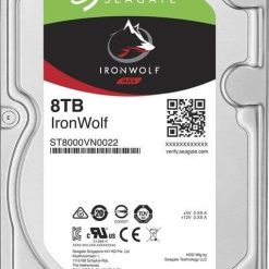 Seagate IronWolf 8 TB Internal HDD – 3.5×22 – ST8000VN004 – SATA 6Gb/s – 7,200 rpm