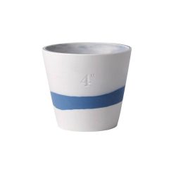 Alternative view of Wedgwood Burlington 6×22 Pot, Black u0026 White