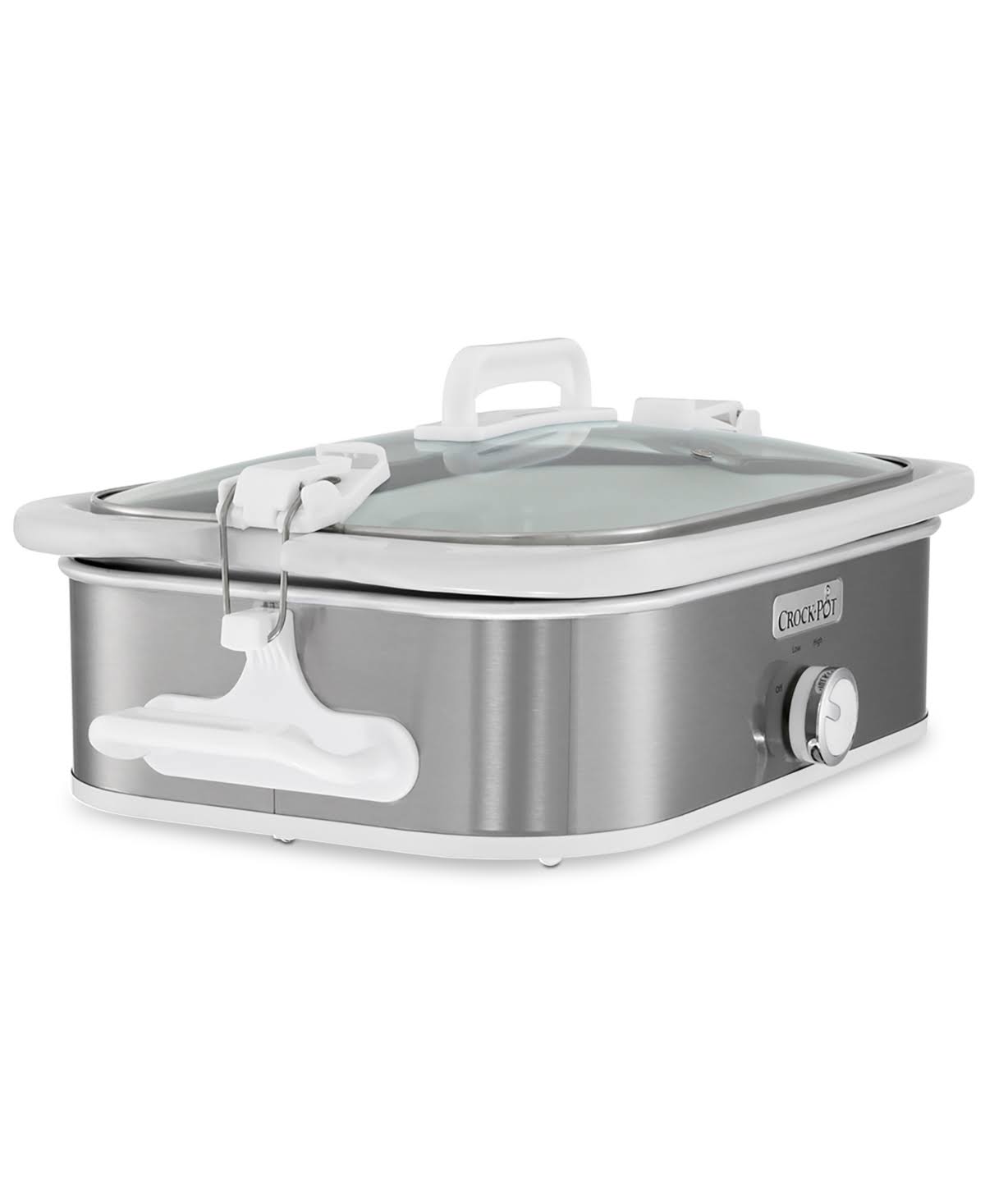 Crock-Pot 3.5 Quart Casserole Slow Cooker, Stainless Steel - Image 5