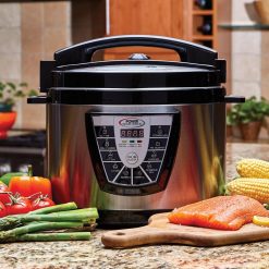 Alternative view of Power Pressure Cooker XL XL 10-Quart Electric Pressure, Slow, Rice Cooker, Steamer & More, 7 One-Touch Programs, Silver
