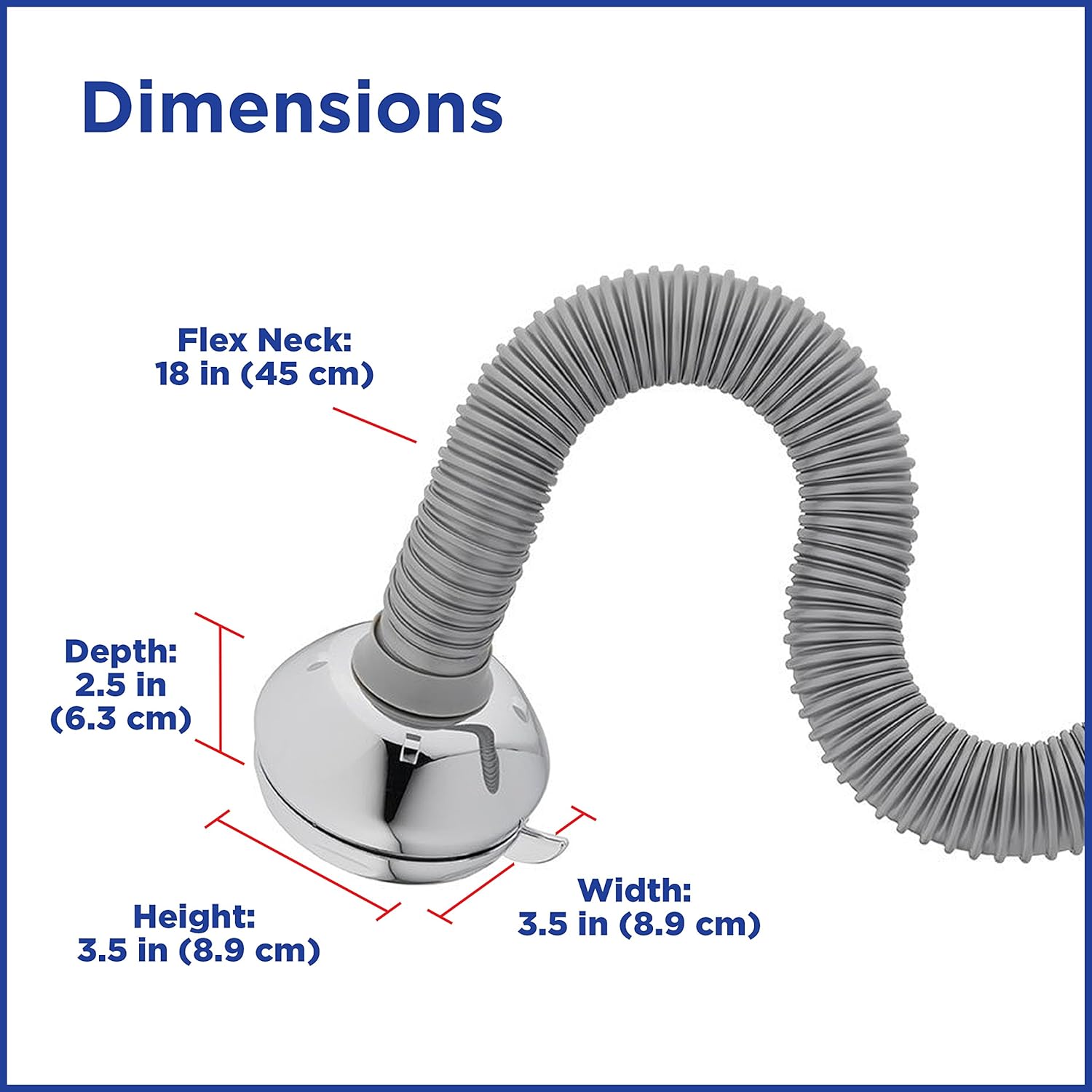 Waterpik Flexible Neck Best Adjustable Shower Head for All Heights 6 Mode, 1.8 GPM, Chrome NSL-603E Pack of 2 - Image 5